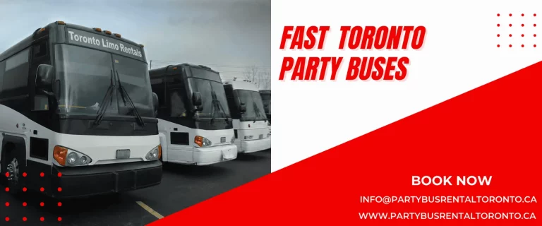 Fast Toronto Party Bus Rentals